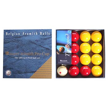 Aramith Pro Cup English 8 Ball Set