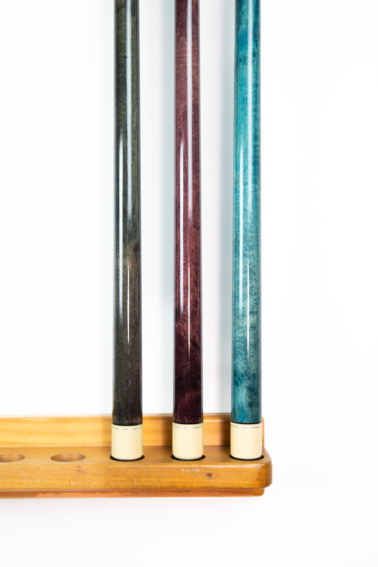 Dyed Maple Cues