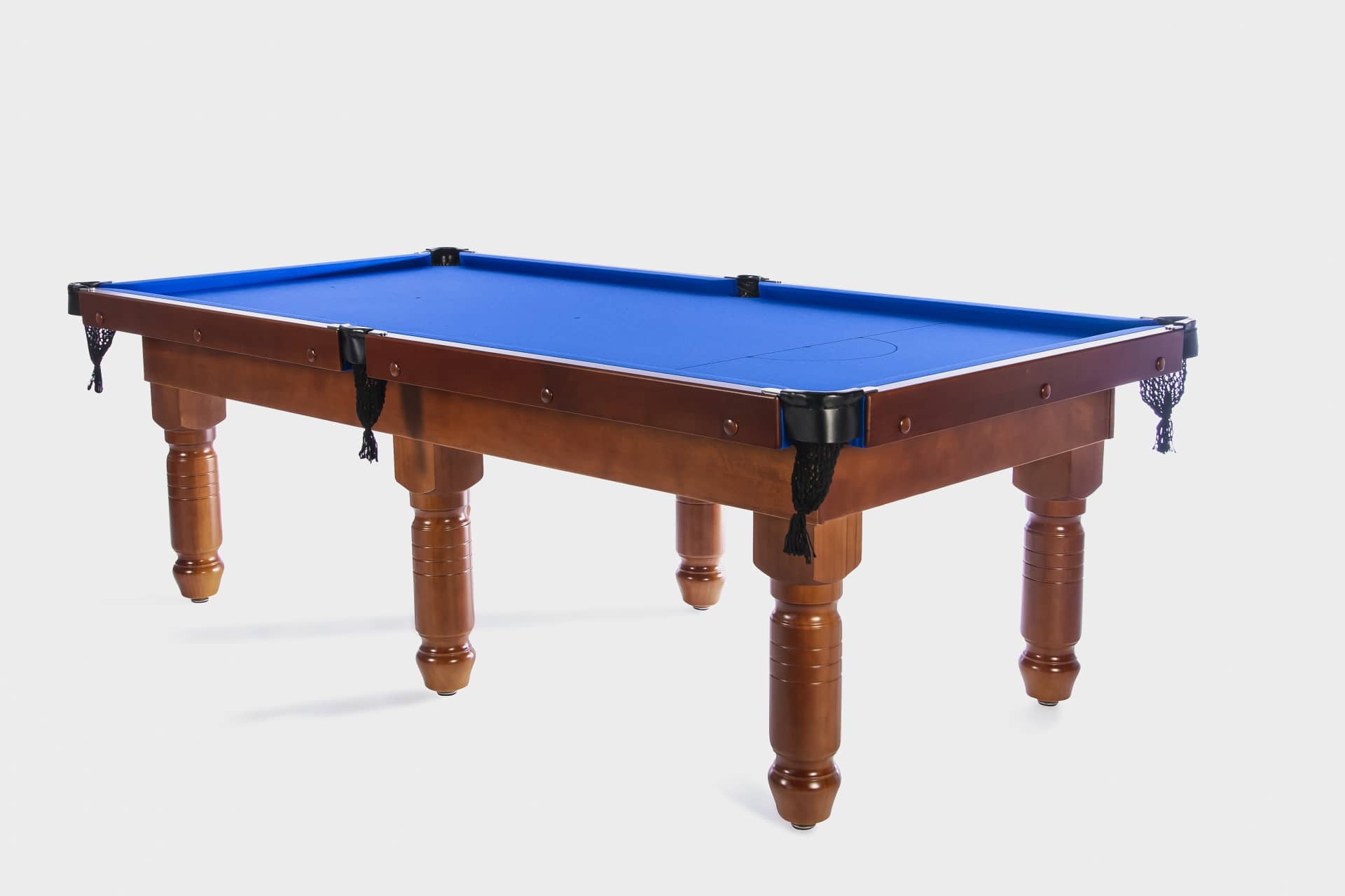 Round-leg Slate Pool Table