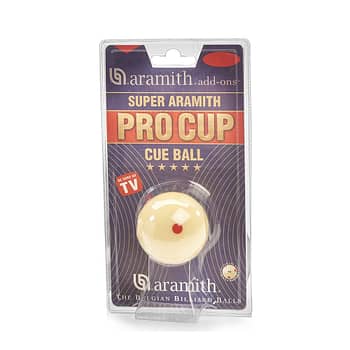 Aramith Pro Cup White Ball (6 Red Dots)