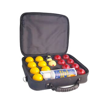 Aramith English Pool Balls with Case