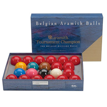 Aramith - 2 1/16" Tournament Champion Snooker Balls