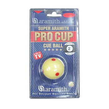 Aramith Red Dot Cue Ball
