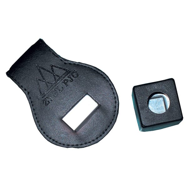 leather magnetic chalk holder