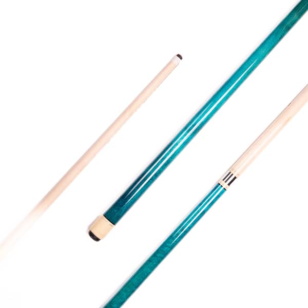 Dyed Maple Aqua Snooker Cue