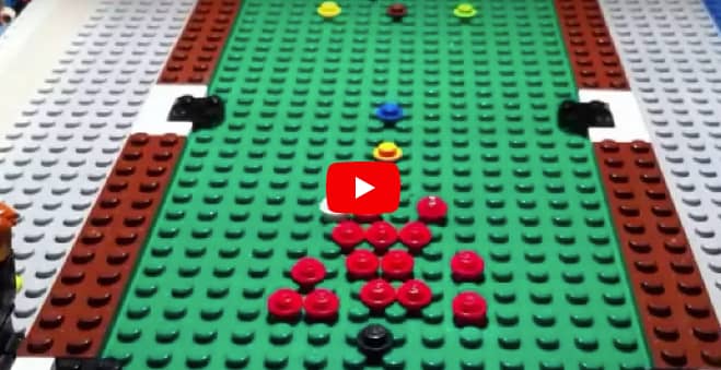 Watch Ronnie O’Sullivan’s fastest snooker 147 – A Lego World Snooker Video